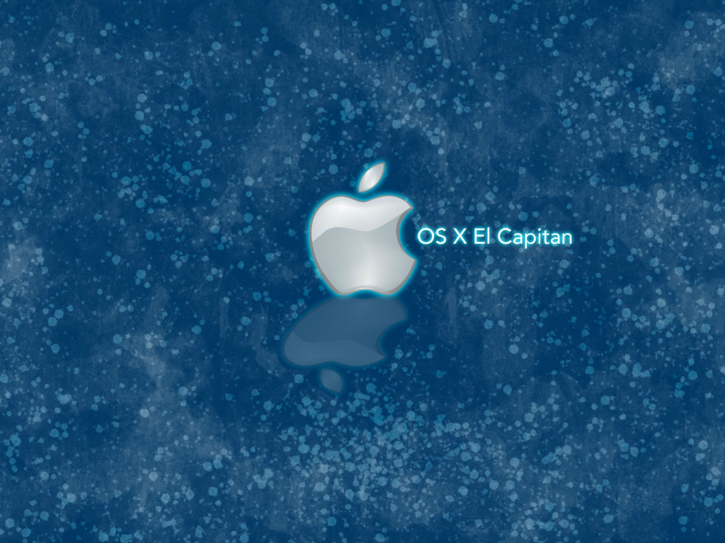 Apple Logo W El Capitan wallpaper
